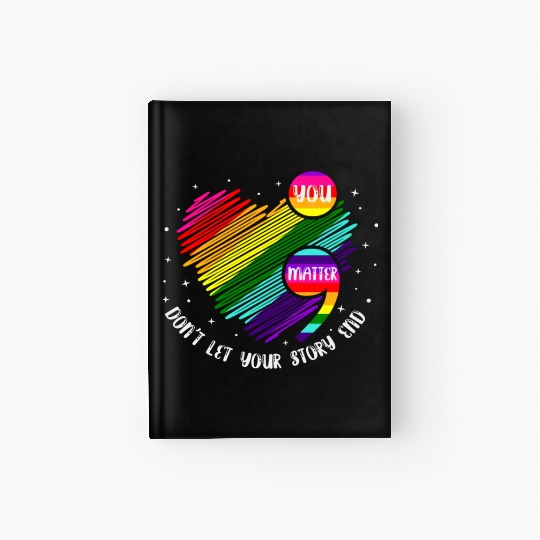 You Matter Don't Let Your Story End Hardcover Journal