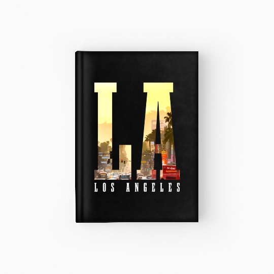 Los Angeles La yline California La Hardcover Journal