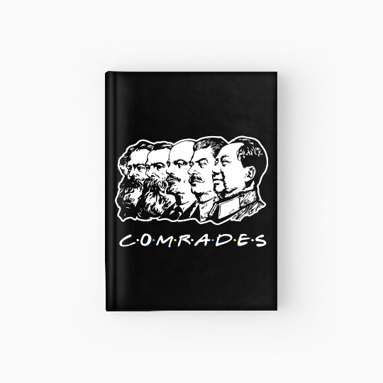 Communist Comrades Friends Hardcover Journal