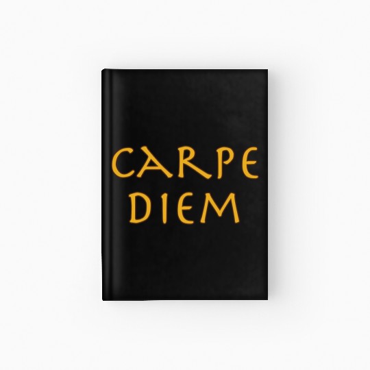 Carpe Diem Happiness Inration For Busy People Hardcover Journal