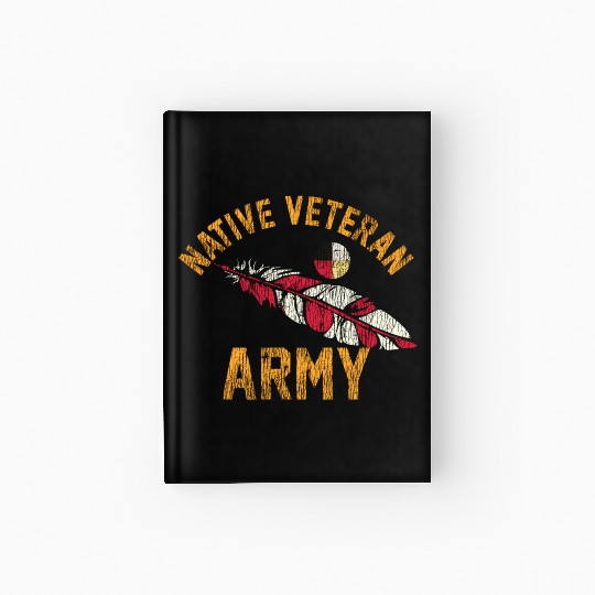 Native American Vietnam Veteran Hardcover Journal