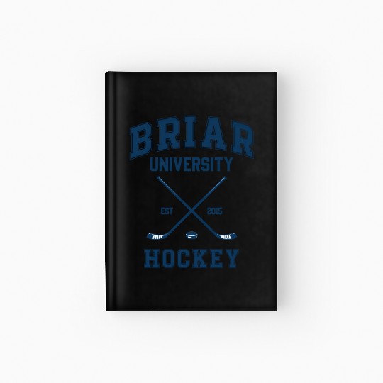 Briar U Hockey Off Campus Graham 44 Two Side Hardcover Journal