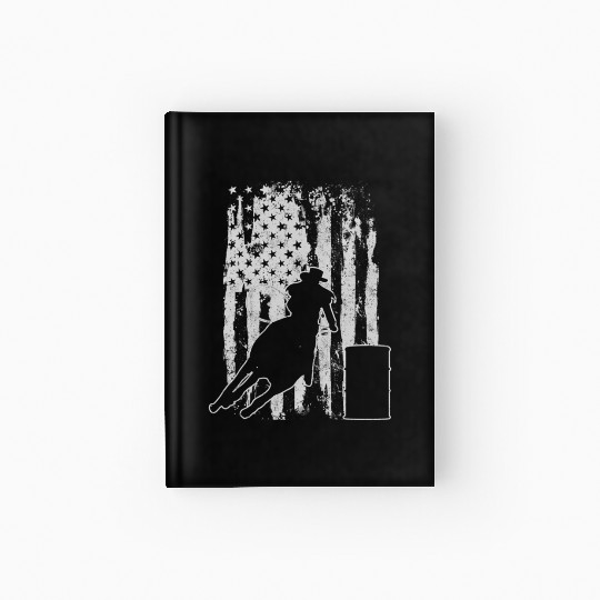 Barrel Racing Hardcover Journal