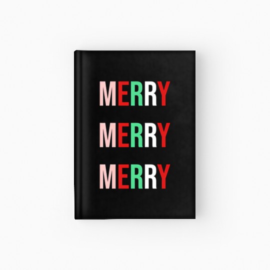 Merry Merry Merry Hardcover Journal