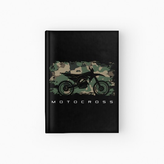 Motocross Dirt Bike - Dirt Bike Motocross Hardcover Journal