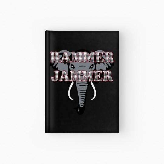 Albm Rammer Jammer Houndstooth Elephant Tide Hardcover Journal
