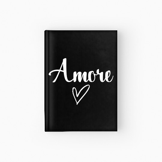 Amore Italian Love Valentine'S Day Hardcover Journal