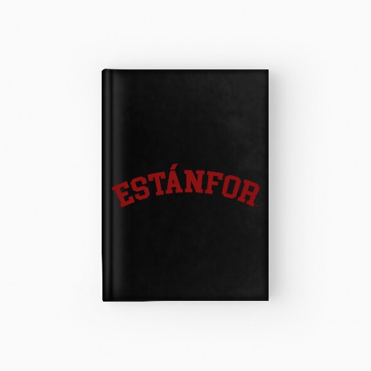 Estanfor White Grey Hardcover Journal