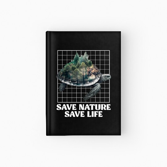 Save Nature protected species Environment Hardcover Journal