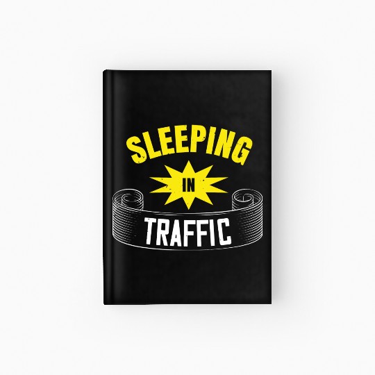 Sleeping In Traffic Hardcover Journal
