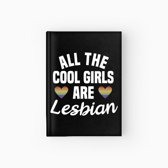 Pride Gay Lgbt Lesbian Rainbow Flag Queer Hardcover Journal