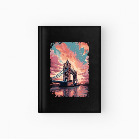 London Skyline Hardcover Journal
