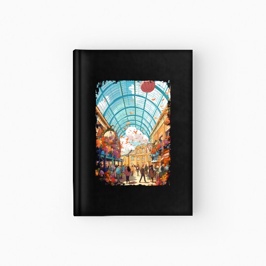 London Skyline Hardcover Journal