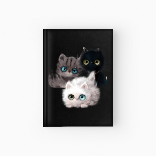Kitten Kitten Cat Cat Owner Kitten Hardcover Journal