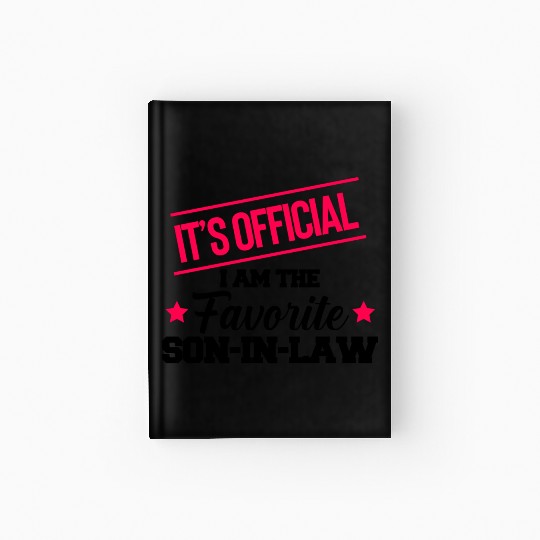 Favorite Son In Law Hardcover Journal