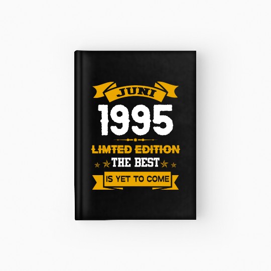 June 1995 Birthday Surprise Hardcover Journal