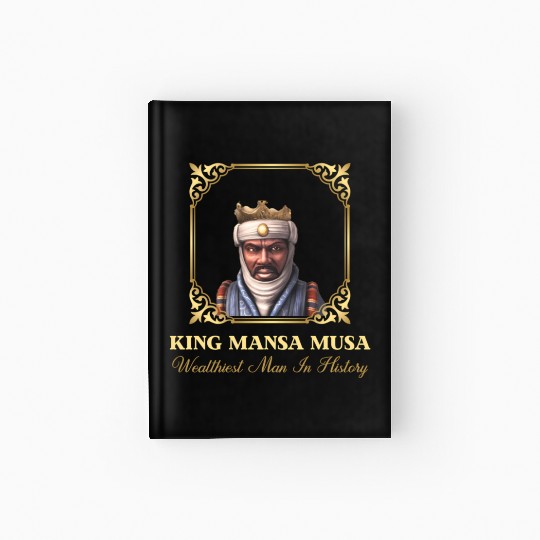 King Mansa Musa Novelty Hardcover Journal