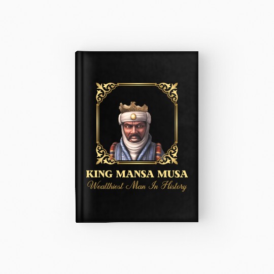 King Mansa Musa Novelty Hardcover Journal