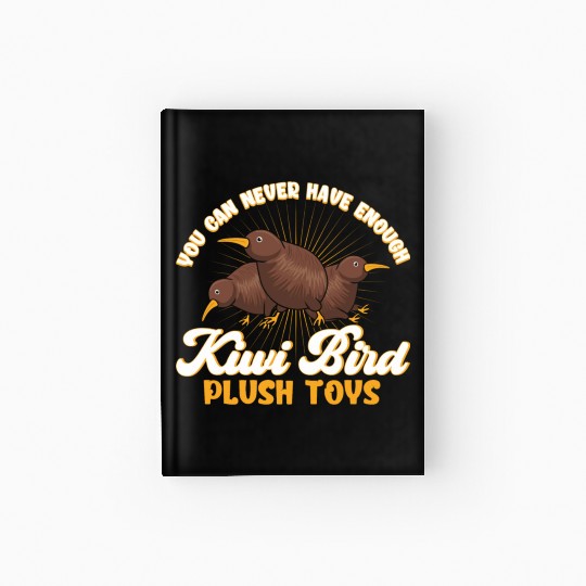 Bird Lover New Zealand Kiwi Bird Hardcover Journal