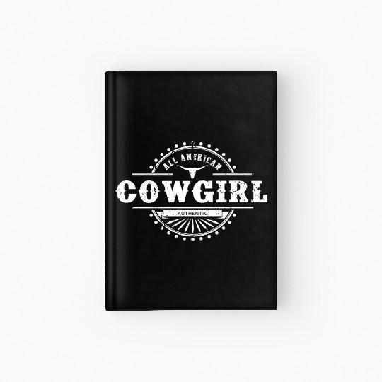 Cowboy Cory And Western Wear For Cow Hardcover Journal