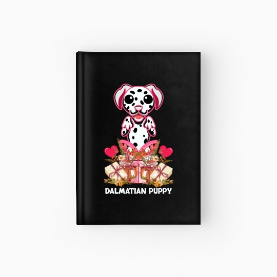 Dalmatian funny birthday Hardcover Journal