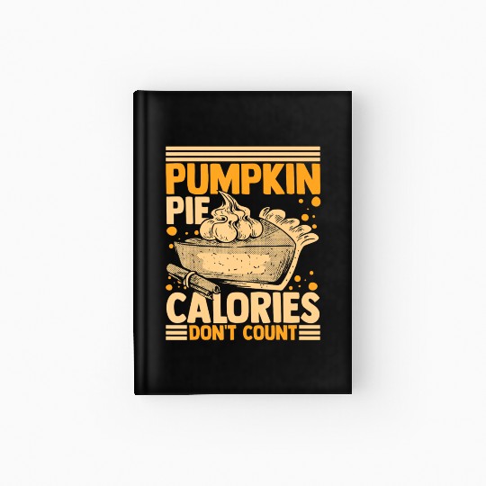 Pumpkin Pie Recipe Vegan Cookie Mini Filling Hardcover Journal