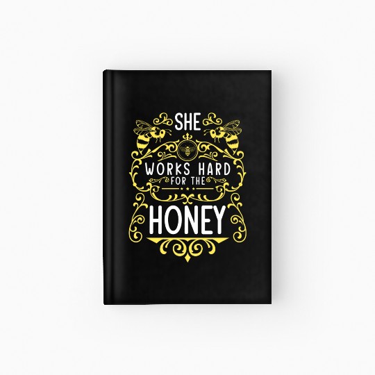 Bee Honey Bee Animal Hardcover Journal