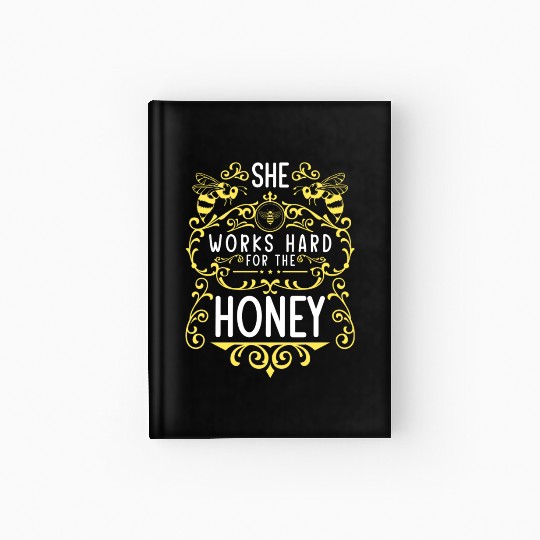 Bee Honey Bee Animal Hardcover Journal