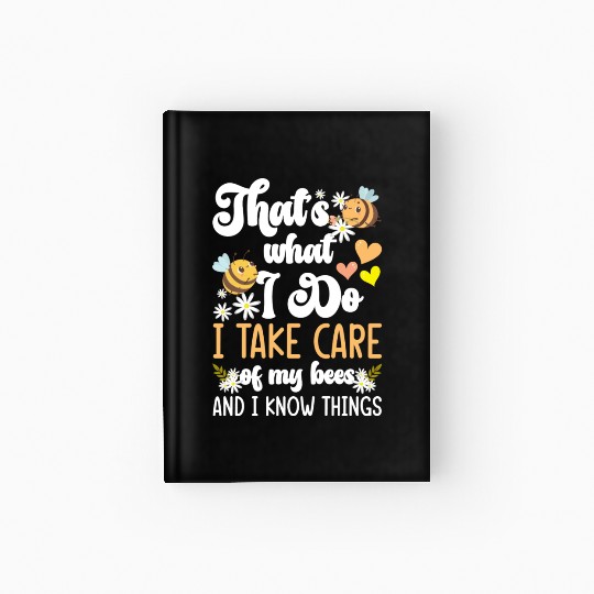 Beekeeper Flower Sting Protection Of Species Hardcover Journal