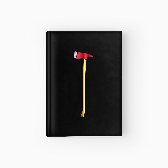firefighter axe Hardcover Journal