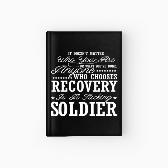 Drug Addiction Recovery Sobriety Sober Aa 12 Hardcover Journal