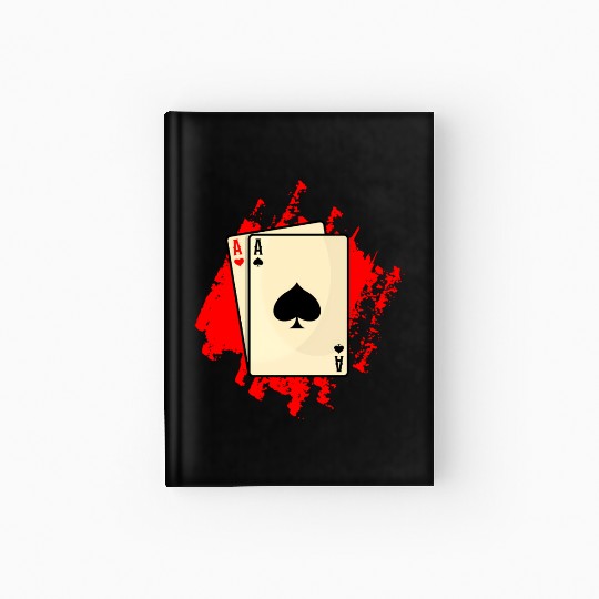 Poker Cards Pocket Rocket Poker Poker Player Hardcover Journal