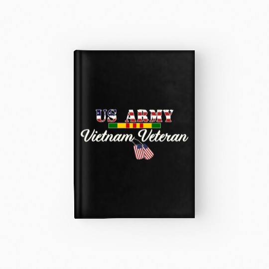 US Army Vietnam Veteran Hardcover Journal