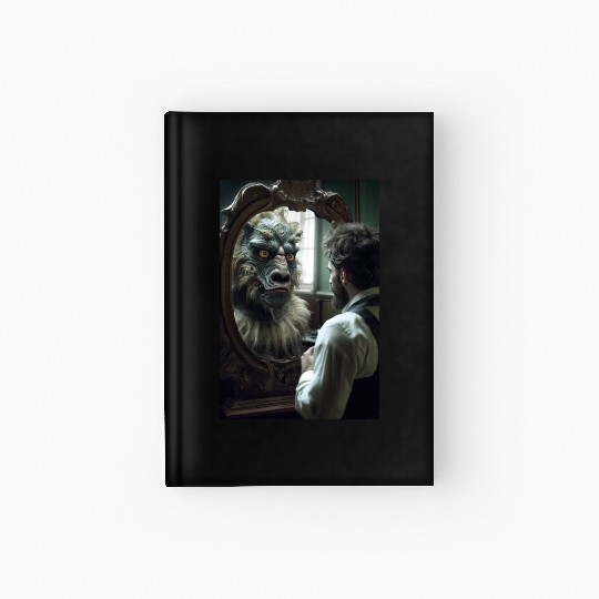 Reflections Unveiled: The Beast Within Hardcover Journal