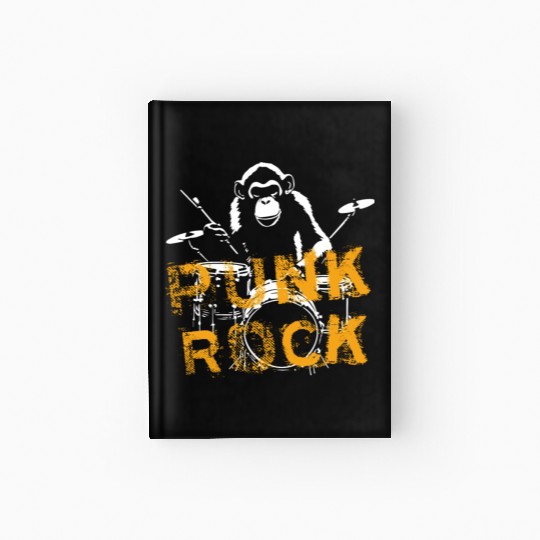 MONKEY PUNK ROCK Hardcover Journal