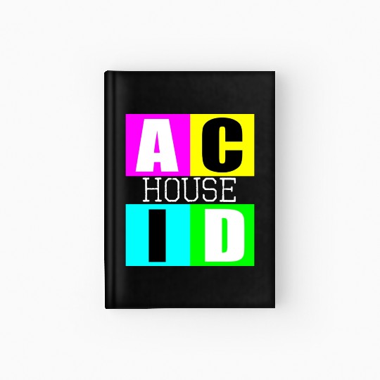 Acid house music Hardcover Journal