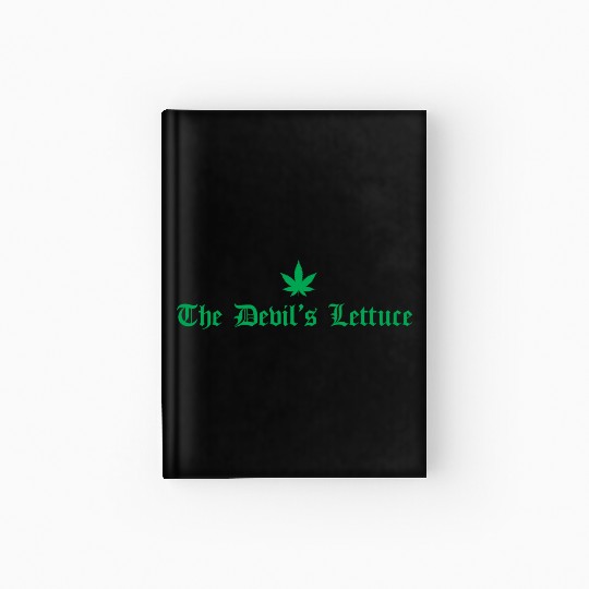 The Devil s Lettuce Green Hardcover Journal