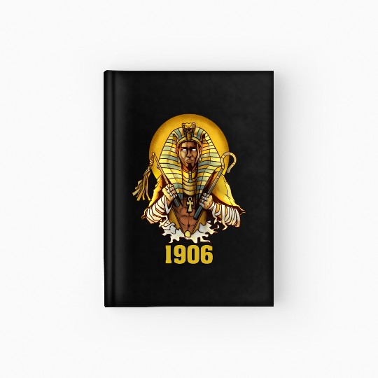 1906 Sphinx Alpha Ace Fraternity Pharoah Hardcover Journal