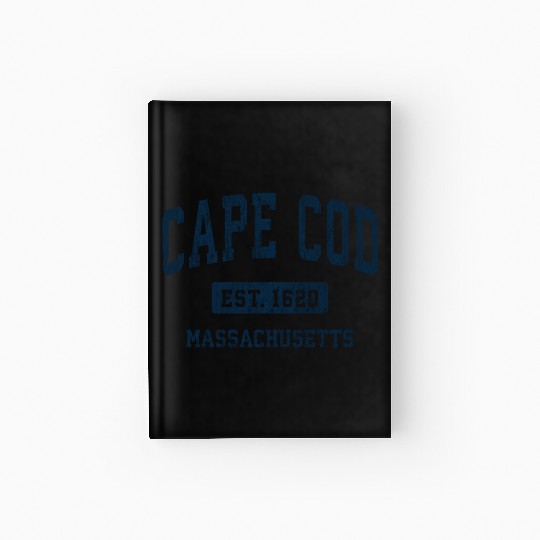 Cape Cod Massachusetts Ma Vintage Athletic Hardcover Journal