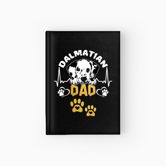DALMATIAN FATHER,S DAY GIFTS Hardcover Journal