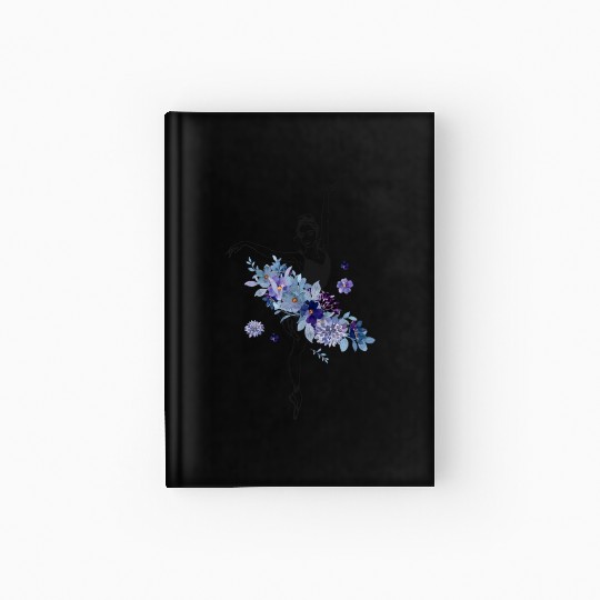 Ballet Dancer Dance Girl Ballerina Hardcover Journal