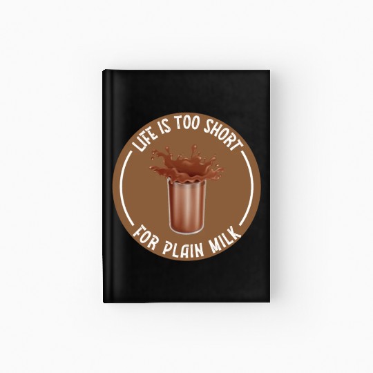 I Love Chocolate Milk Lover Funny Chocolate Milk Hardcover Journal