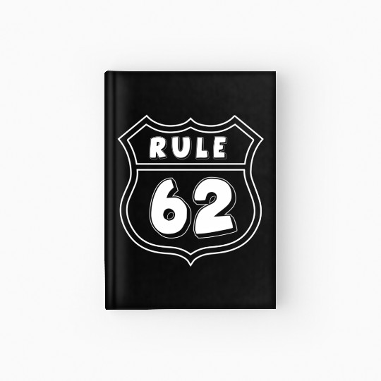 Rule 62 Aa Na 12 Step Recovery Sobriety Hardcover Journal