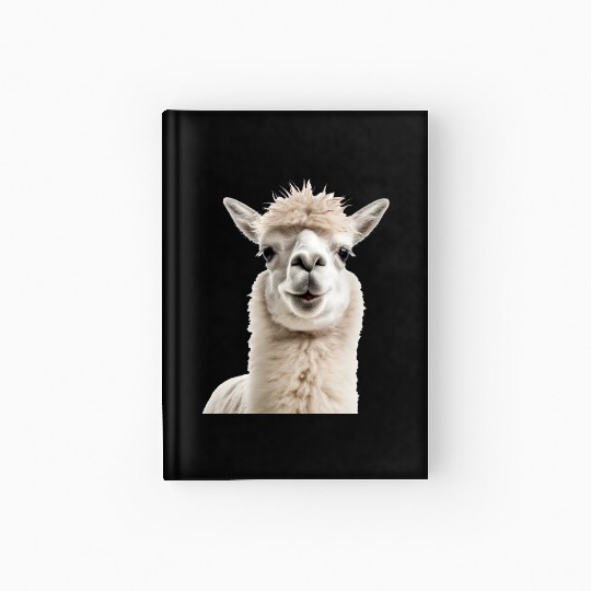 Sweet Lama Lilly Hardcover Journal
