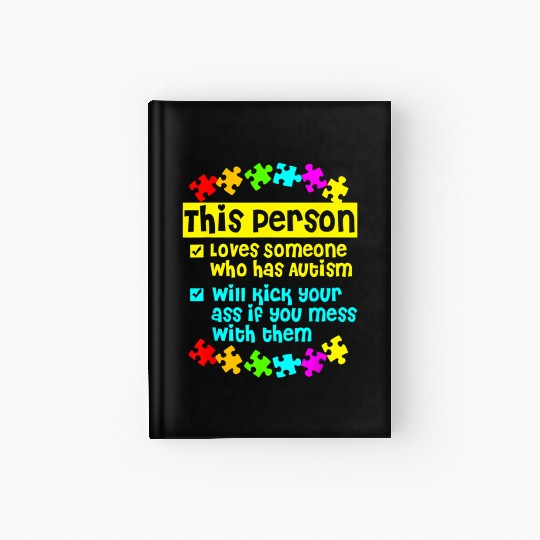 I Love Someone With Autism Hardcover Journal