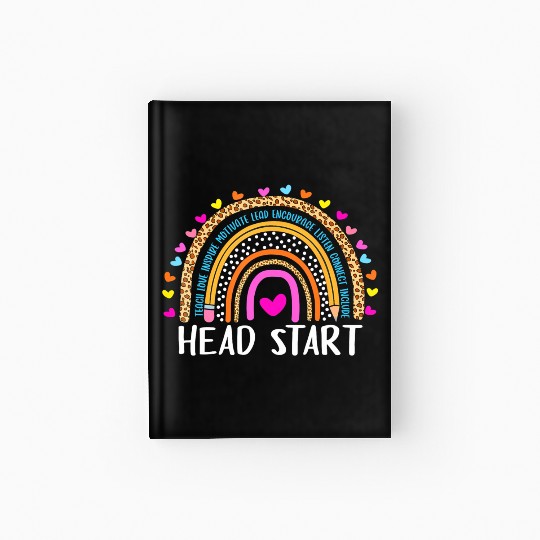 Back to School Head Start Squad Homeschool Hardcover Journal