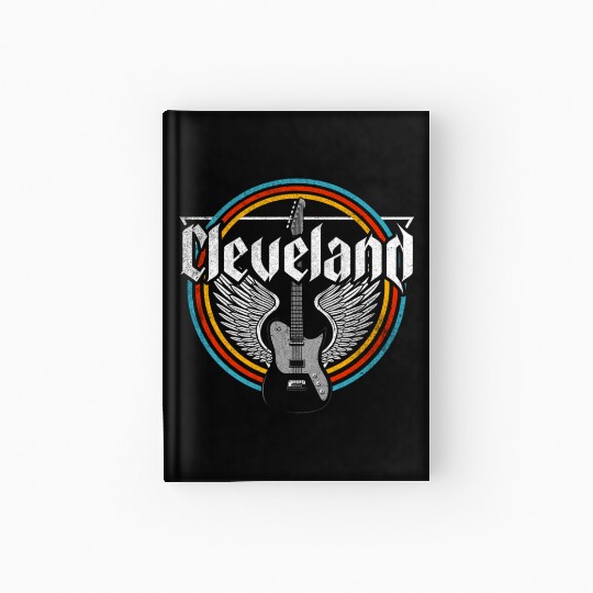 Cleveland Ohio Rock Music Hardcover Journal