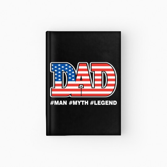 American Dad Unisex Hardcover Journal Father Day