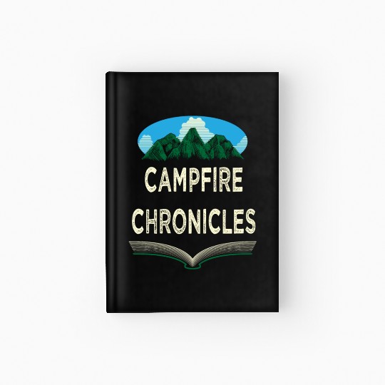 Campfire Chronicles Wildlife Camping Outdoor Campe Hardcover Journal