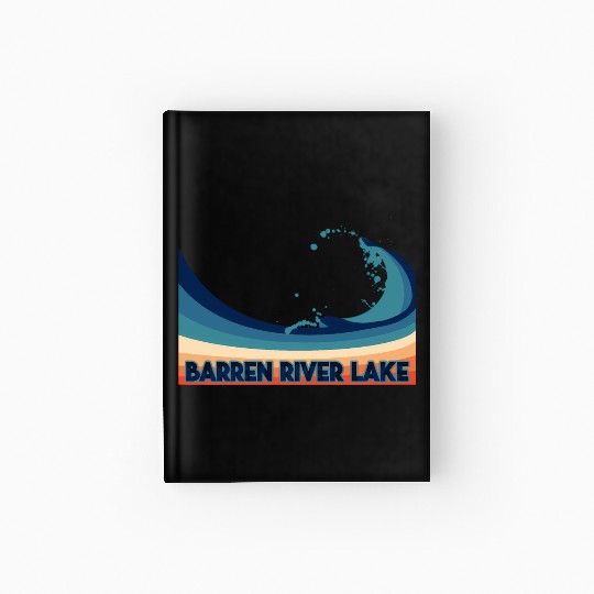 Barren River Lake Kentucky Boating Sailing Fishing Hardcover Journal